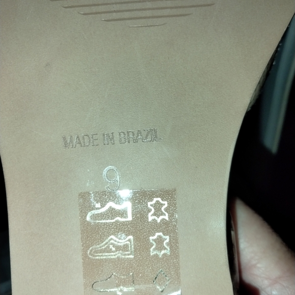 New women's slip on shoes by Madewell snake print size 9 pointy - Picture 8 of 10